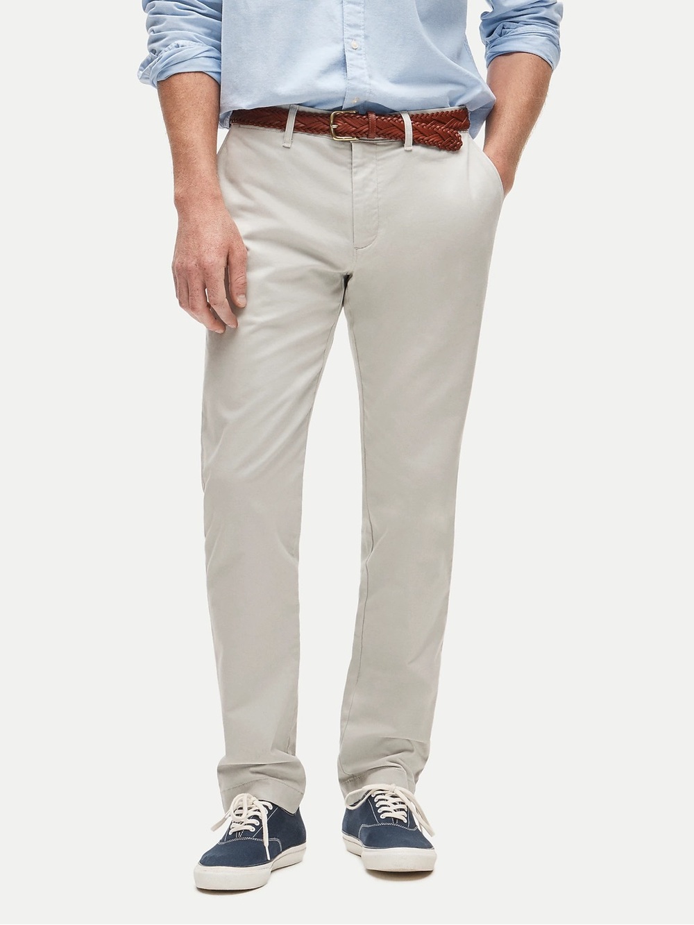 J. Crew 484 Slim-fit stretch chino pant